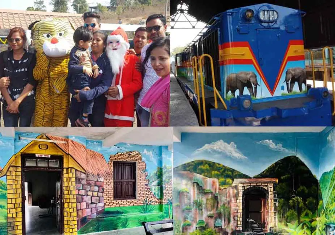 WR INTRODUCED A SPECIAL HERITAGE TRAIN BETWEEN PATALPANI and KALAKUND STATIONS