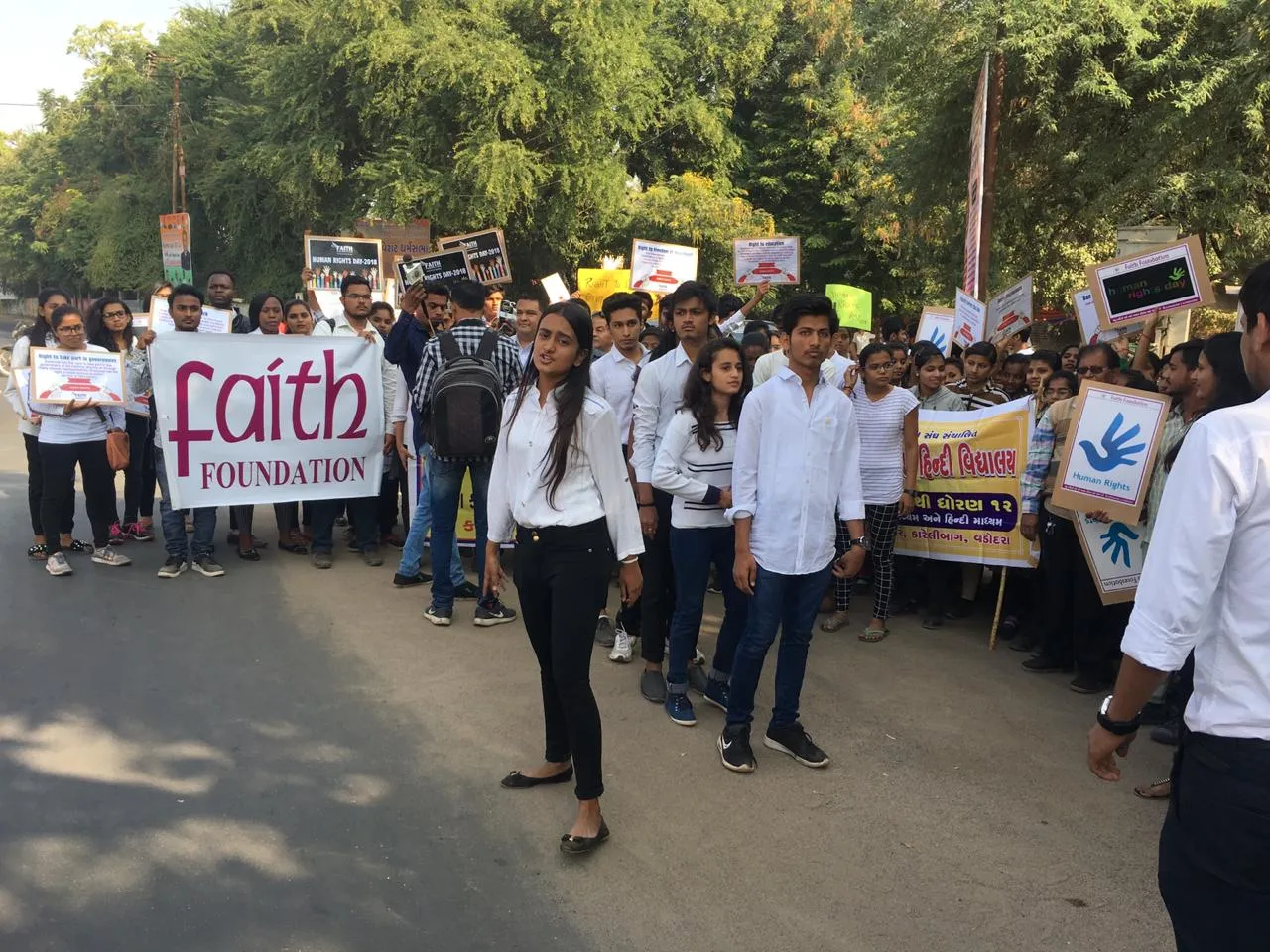 Faith foundation observe Human Rights Day in Vadodara