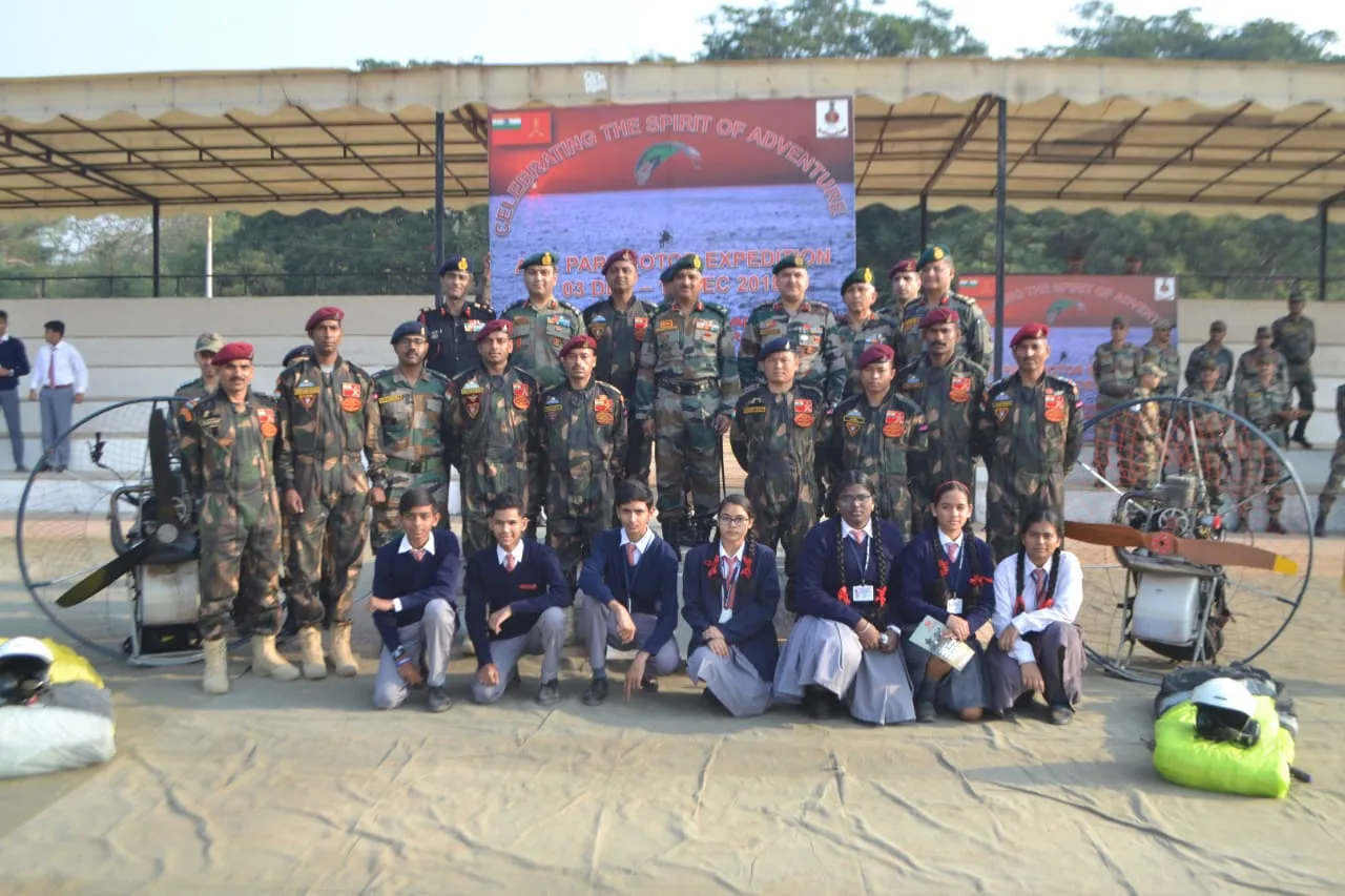 PARAMOTOR EXPEDITION BY INDIAN ARMY