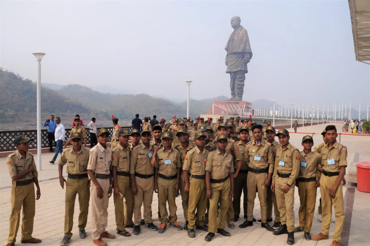 Sardar Patel Narmada Trek conducted by NCC Group Headquarters Vadodara