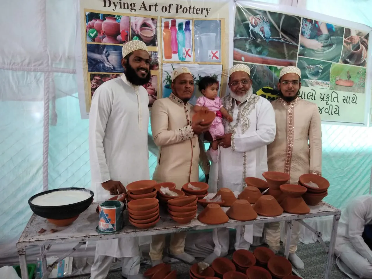 Vadodara resident celebrate his daughter's first birthday in a unique way