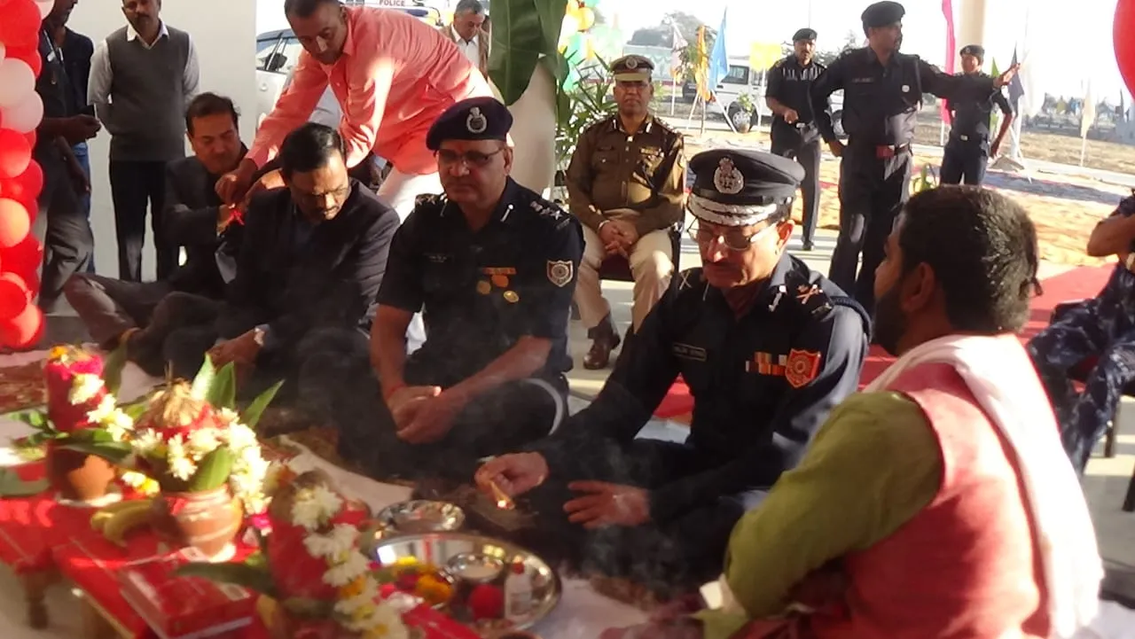 New state of art building at Jarod dedicated to 6th BN NDRF force