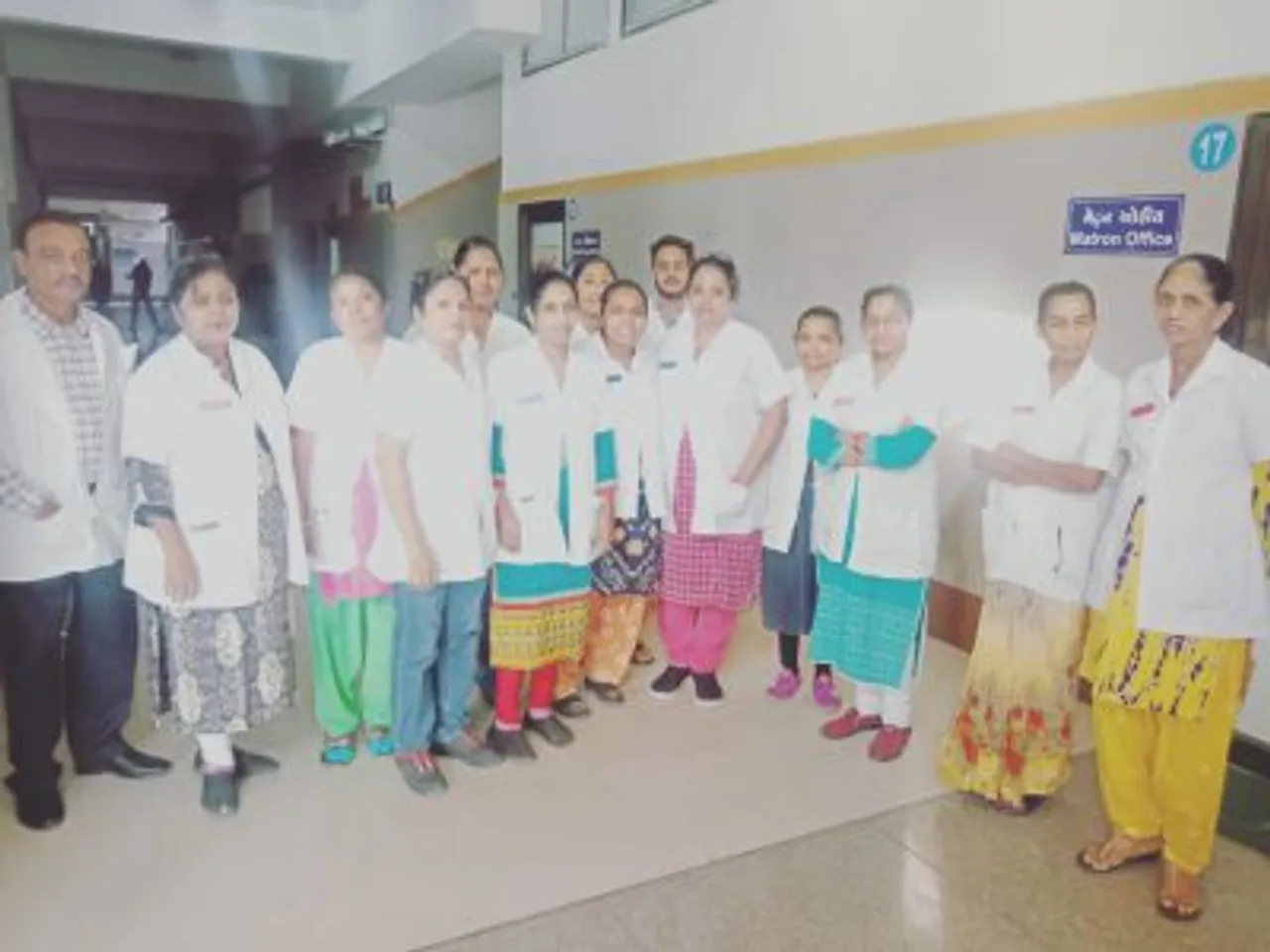 Nursing staff from SSG hospital also joined the statewide strike