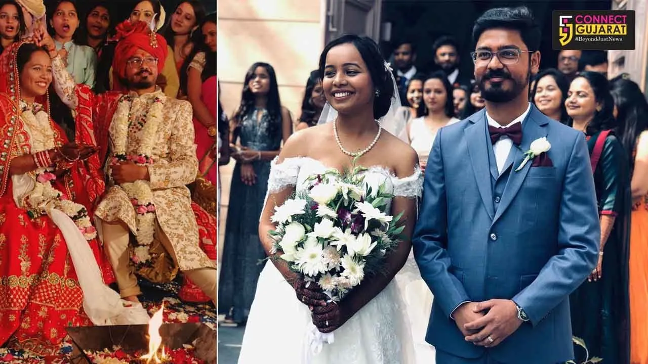 Muslim friend signed as witness for the wedding of Christian bride and Hindu groom