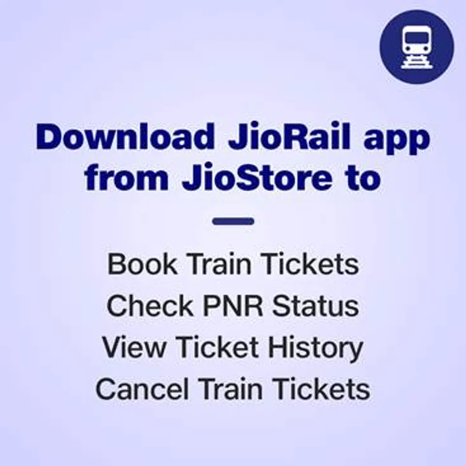 Jio launches JioRail App for the users