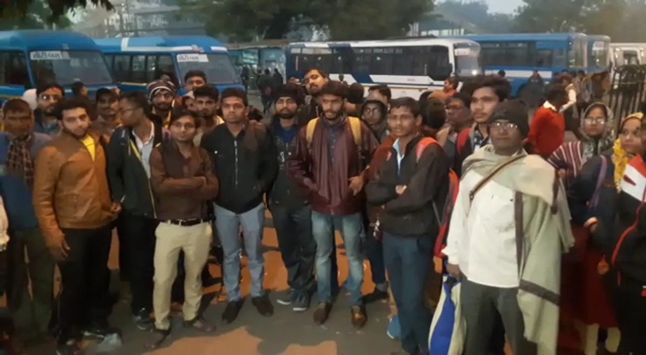 Students appearing for LRD accused auto drivers for charging double money