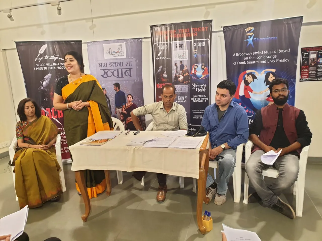 “THEATRE TRIO TREAT”Theatre Fest on 1-2-3 March at Vadodara