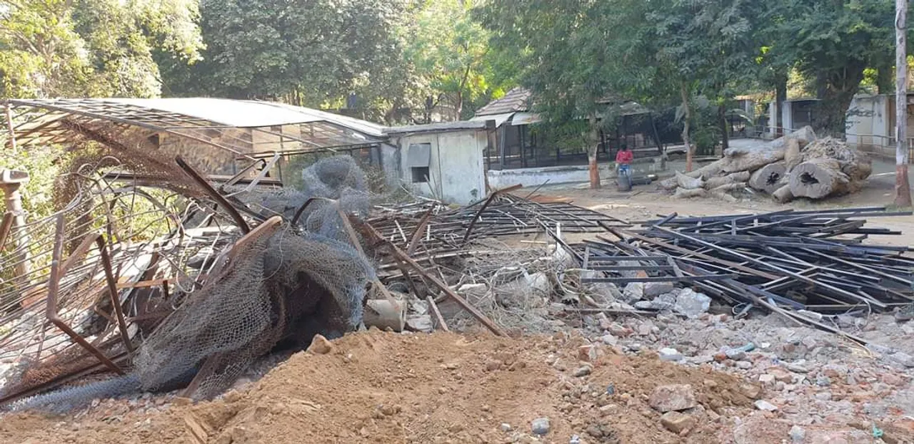 Congress councillor Ami Ravat raised objections on demolition of Japanese garden inside Sayajibaug