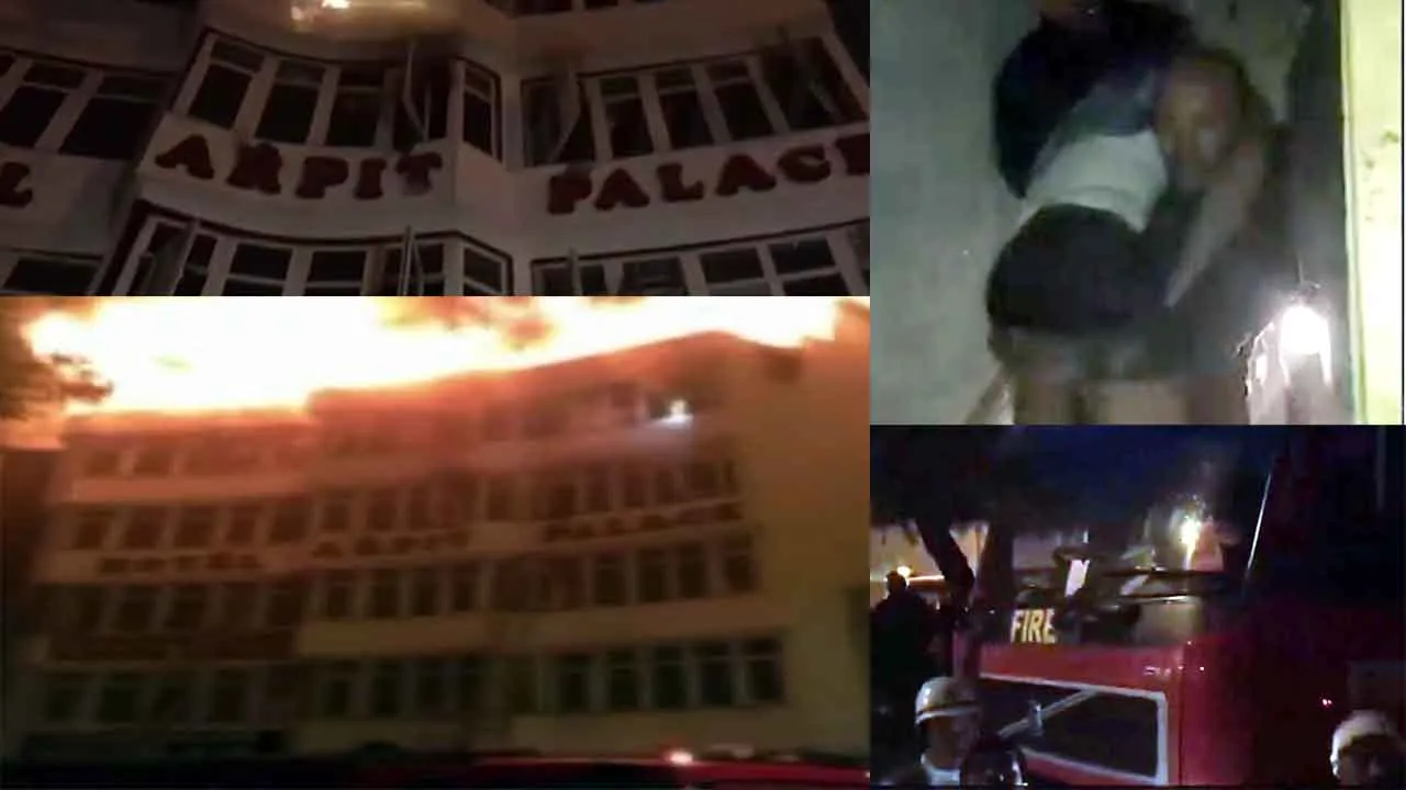 17 Killed in Massive Fire at Hotel Arpit Palace in Delhi's Karol Bagh