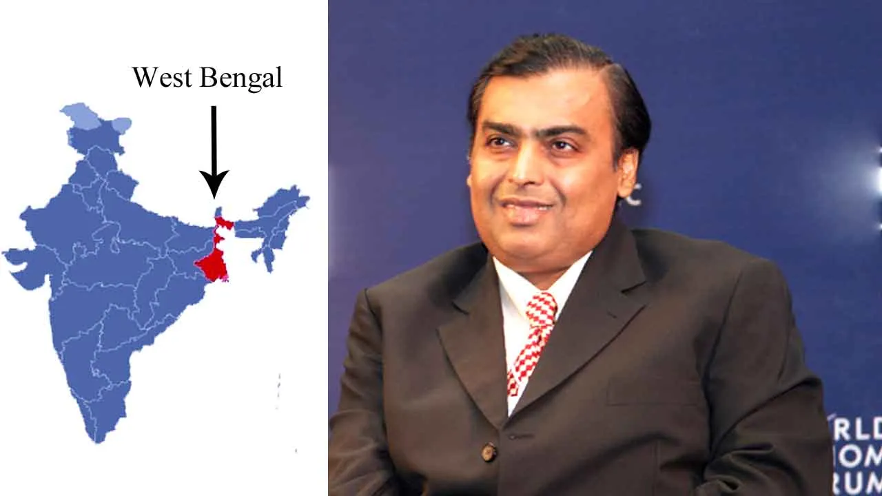 West Bengal - Mukesh Ambani is leading the Best Bengal