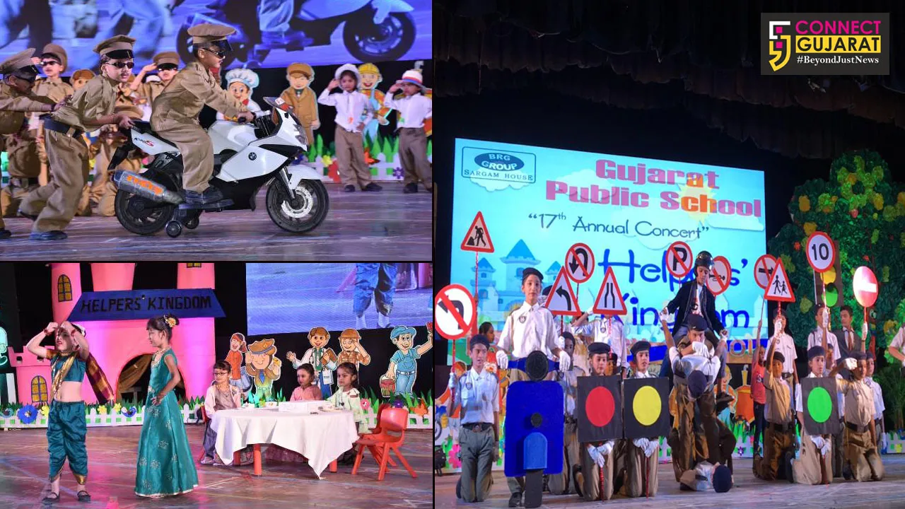 Pre primary annual concert of GPS Atladara