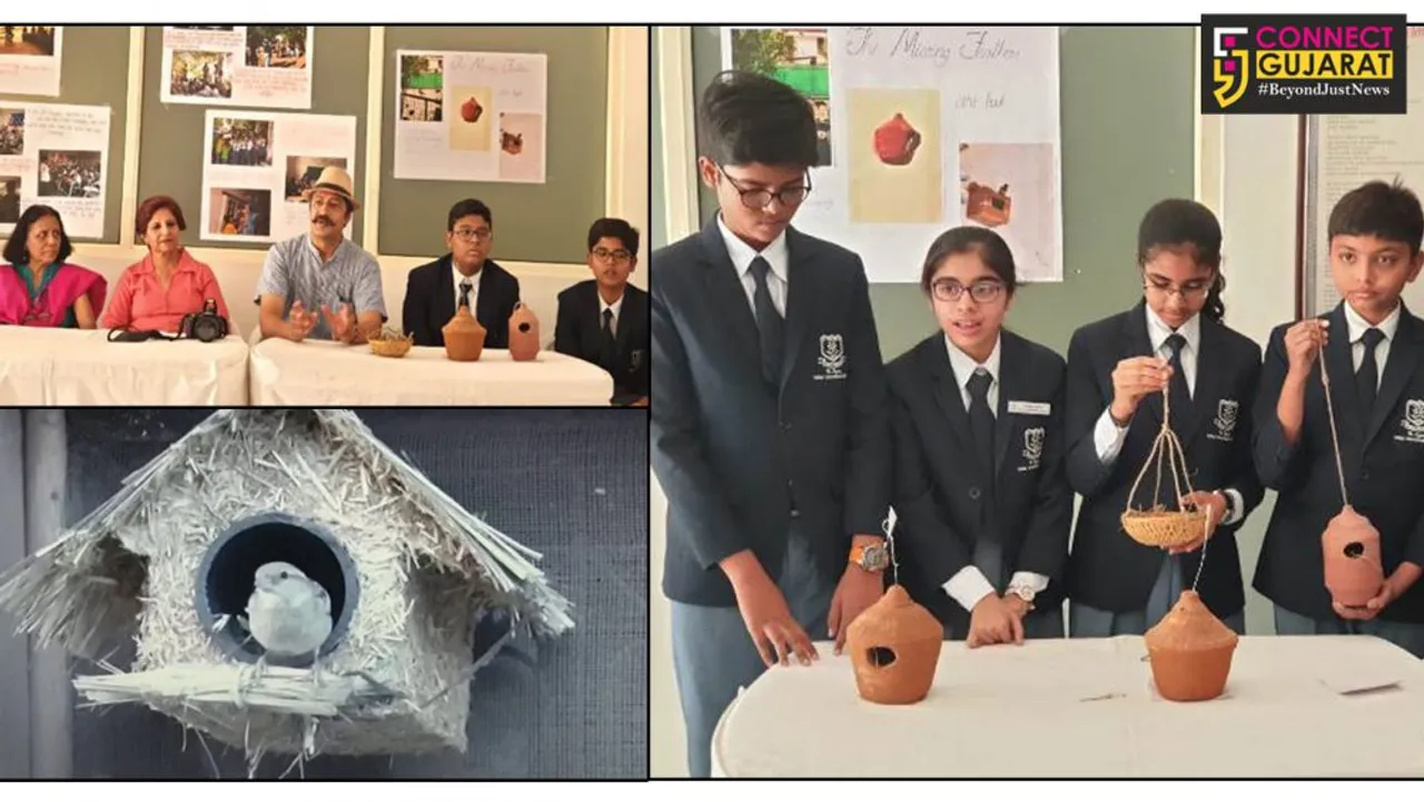 Students of Vadodara school make documentary on sparrows