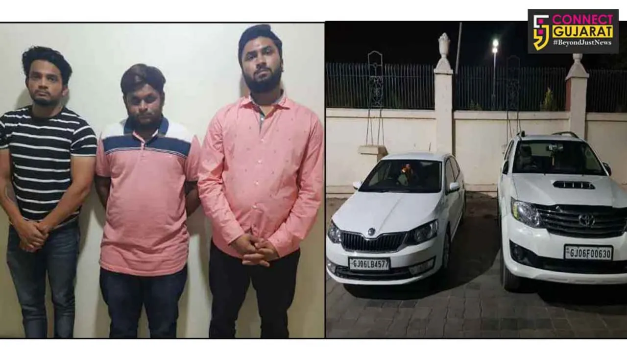 Vadodara PCB caught three for betting on Hyderabad RCB IPL match