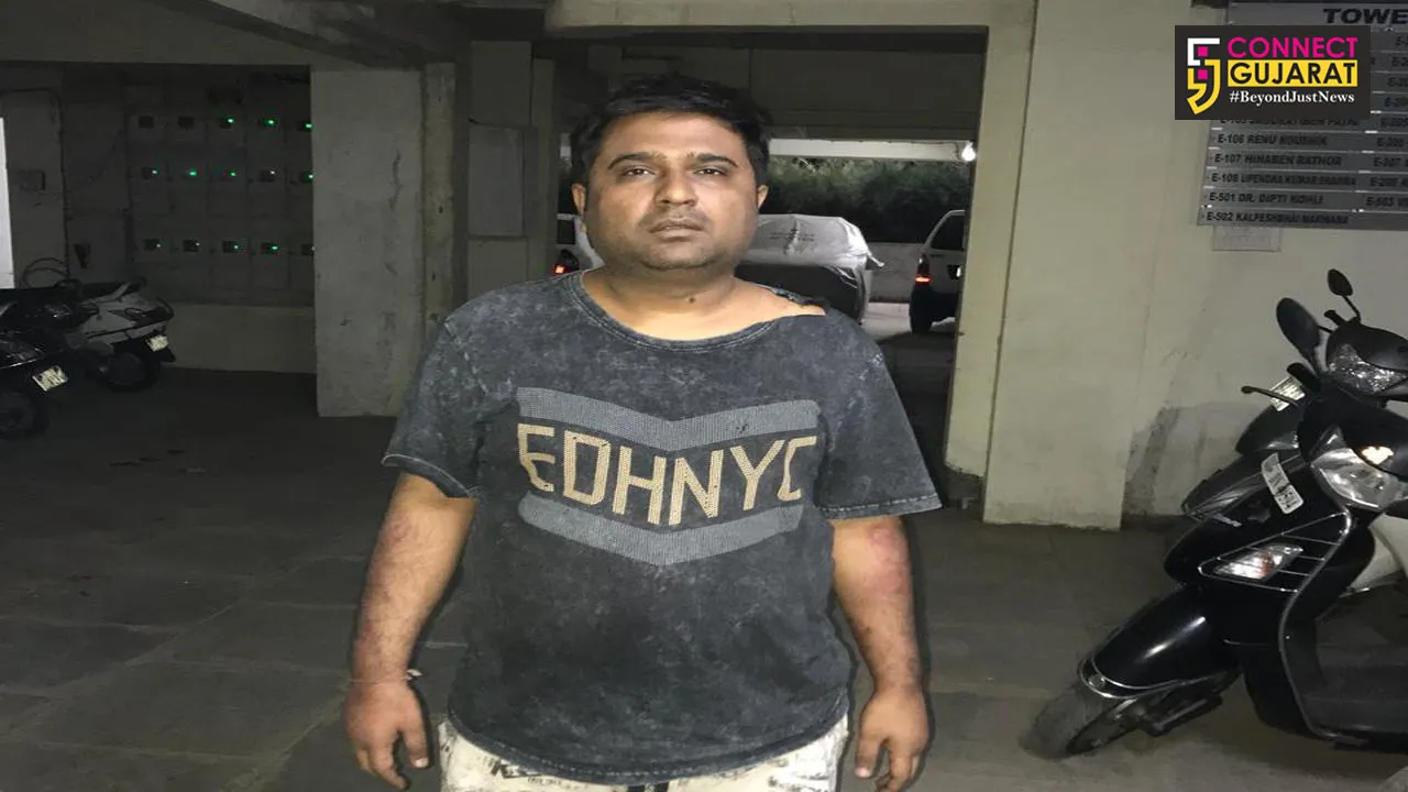 Vadodara crime branch arrested wanted bootlegger Alpesh alias Alpu Sindhi under prohibition