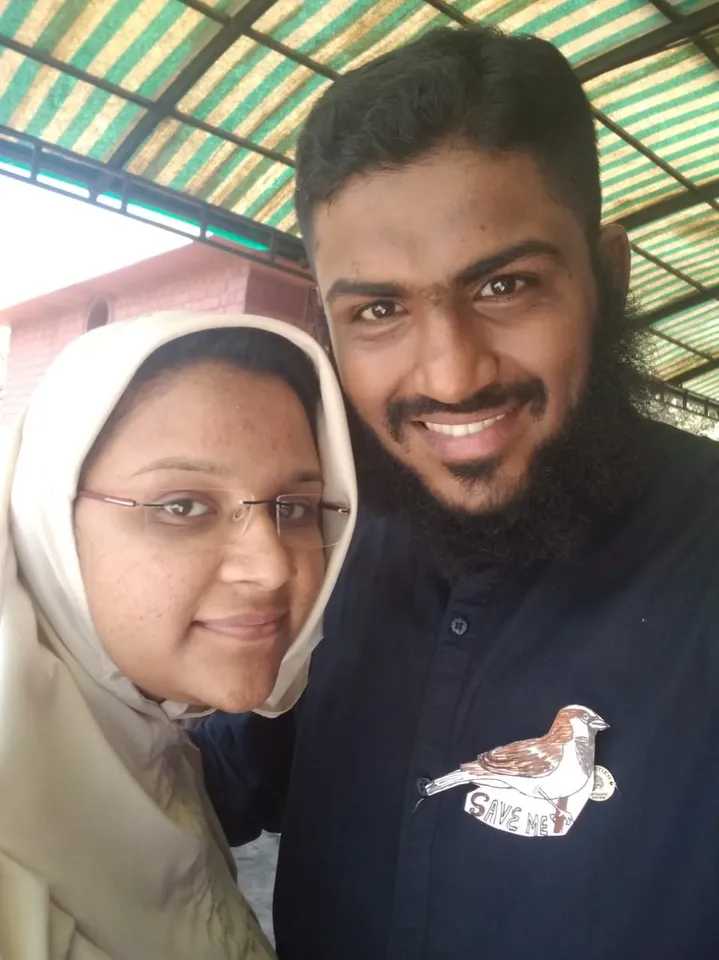 Sparrow loving couple from Vadodara Aliasgar and Rukaiya Vohra