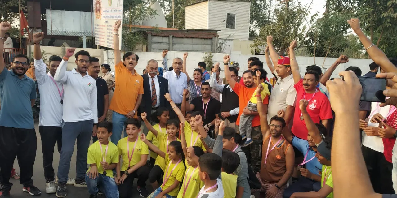 Vadodara organised ParamVeer run to remember the Indian Martyrs