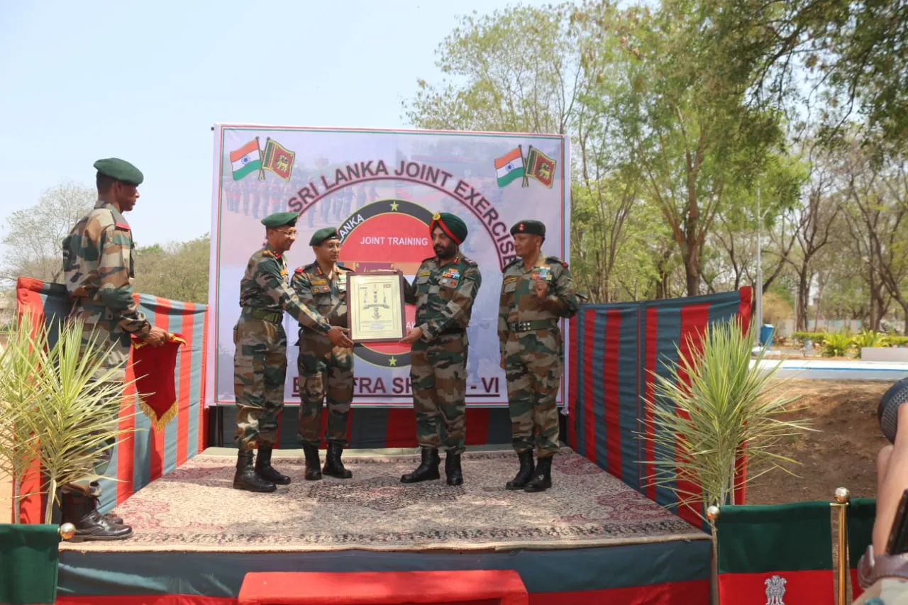 INDIAN ARMY CONTINGENT ALL SET FOR INDO-SRI LANKA JOINT EXERCISE MITRA SHAKTI-VI