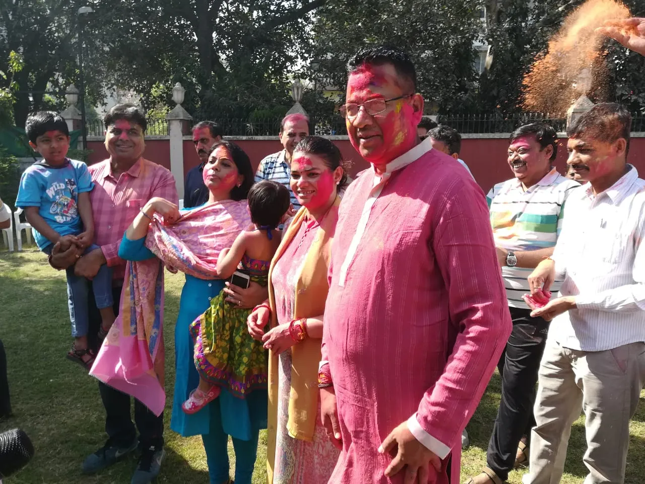 Vadodara celebrates the festival of colours