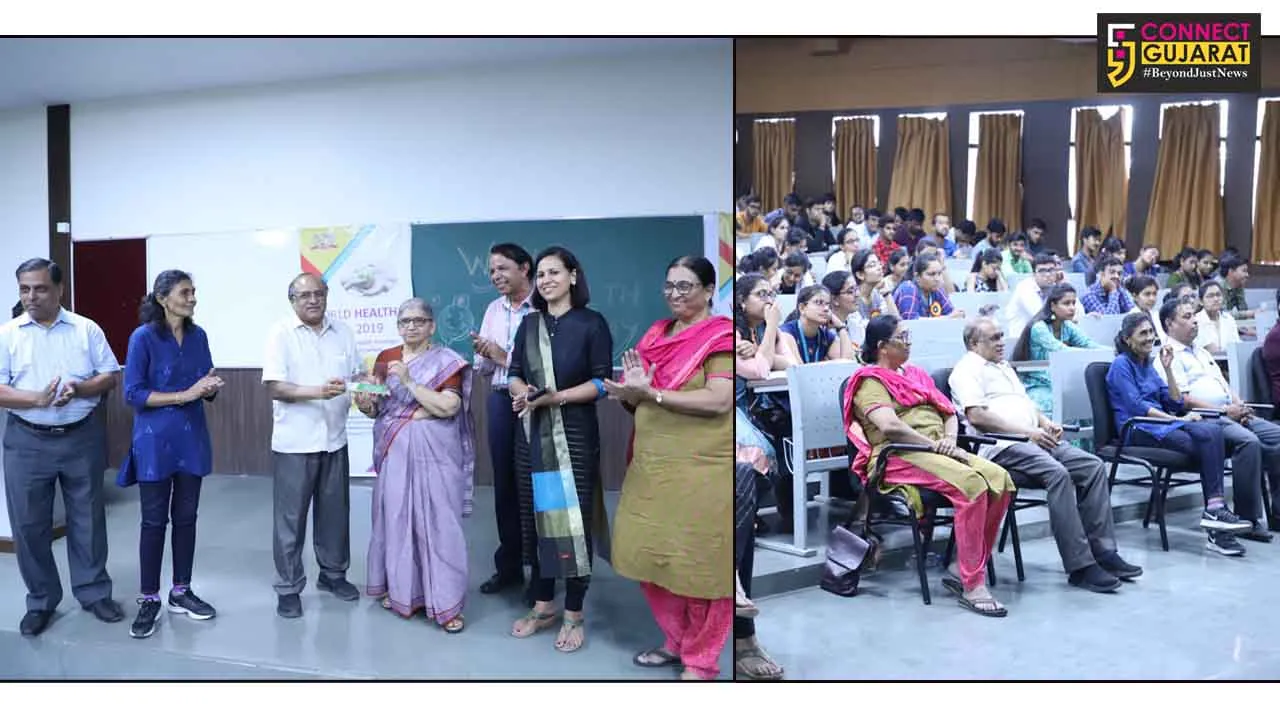 World Health Day 2019 observed by Public health department at Parul University  