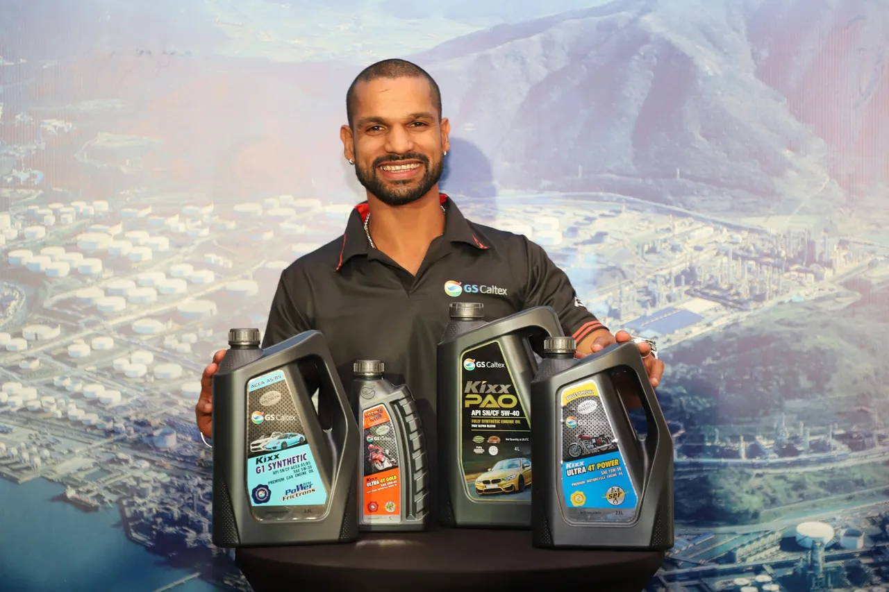 GS Caltex India ropes in cricketer Shikhar Dhawan as Brand Ambassador