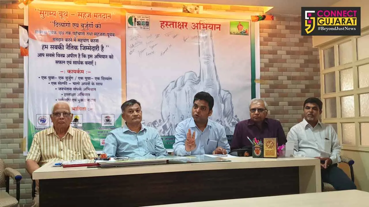 Campaign to increase active participations of senior citizens and divyangs in voting