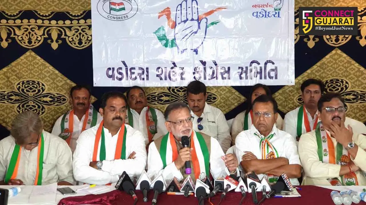 Siddharth Patel attacked BJP for misleading the people about 370 and 35(A)