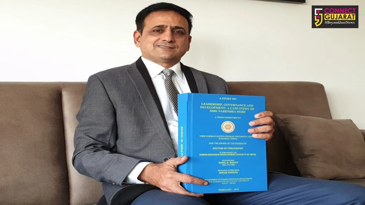 Managment professional sucessfully complete PhD on Narendra Modi