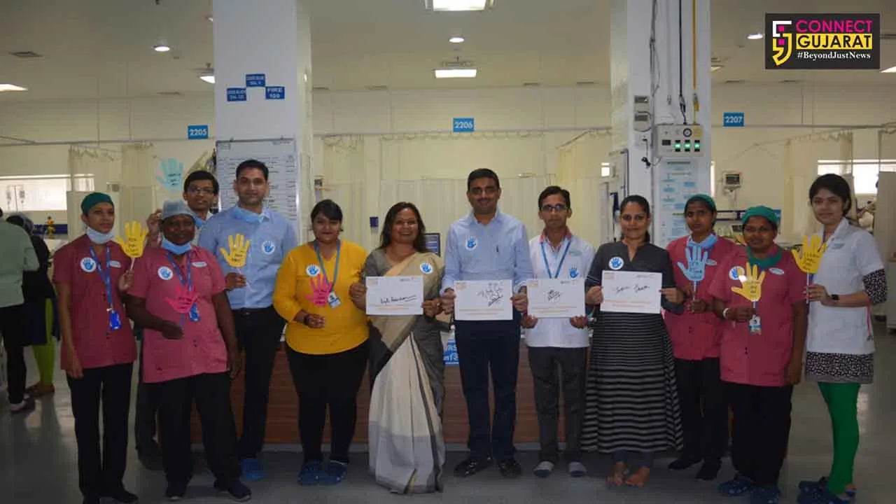 Sterling Hospitals Vadodara Celebrated “Hand Hygiene Day”