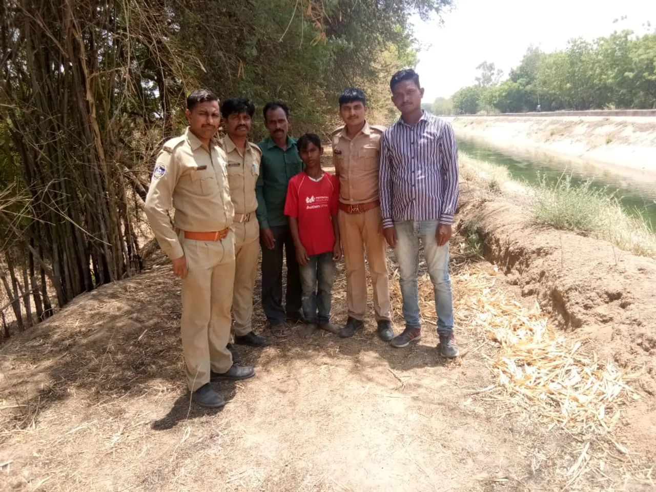 Policeman saved 10 year old boy in Vadodara