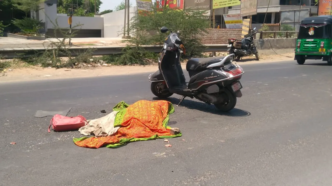 Rashly driven water tanker killed mother son in Vadodara