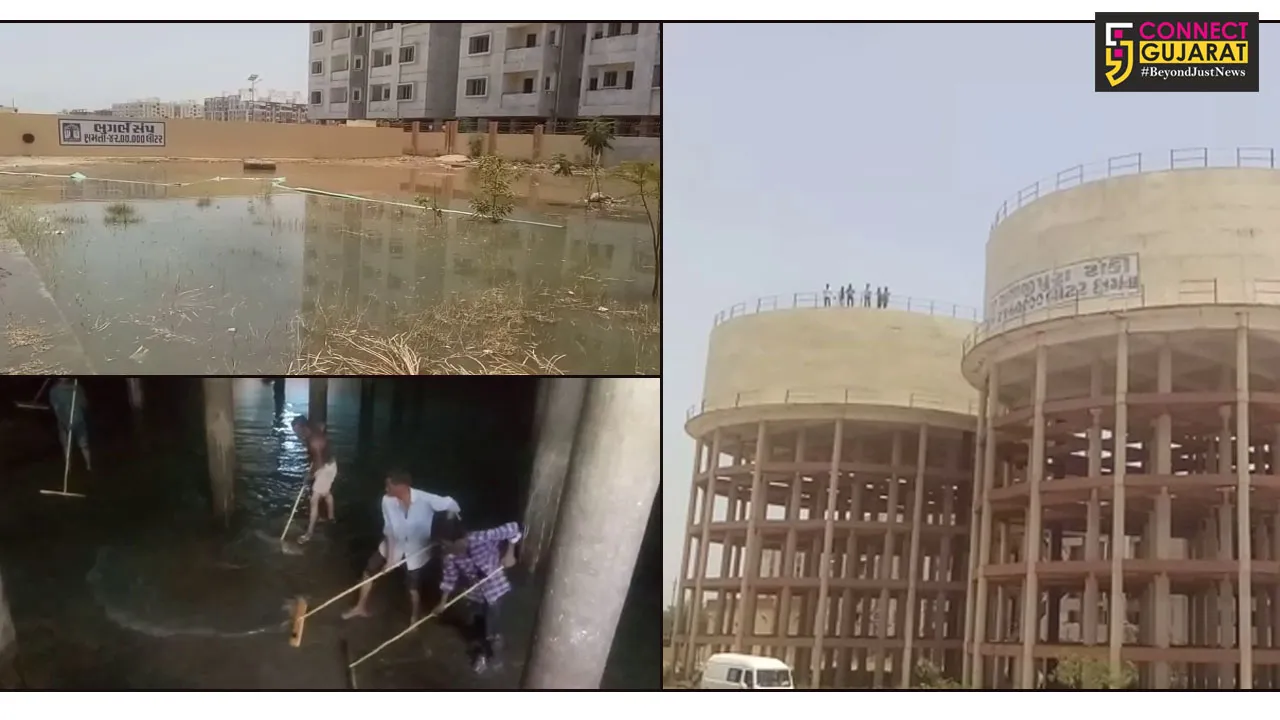 VMC started cleaning water tanks once again over issues of polluted water supply