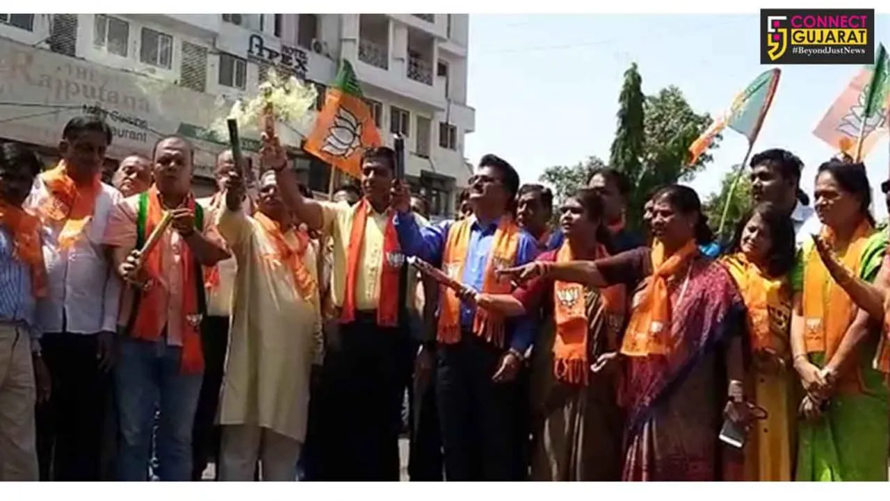 BJP celebrate after Masood Azhar was declared as international terrorist