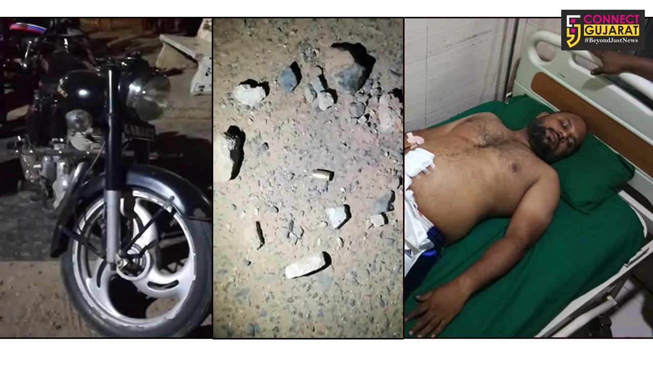 PSI attached with Makarpura police station fired four rounds on youth after heated argument in Vadodara