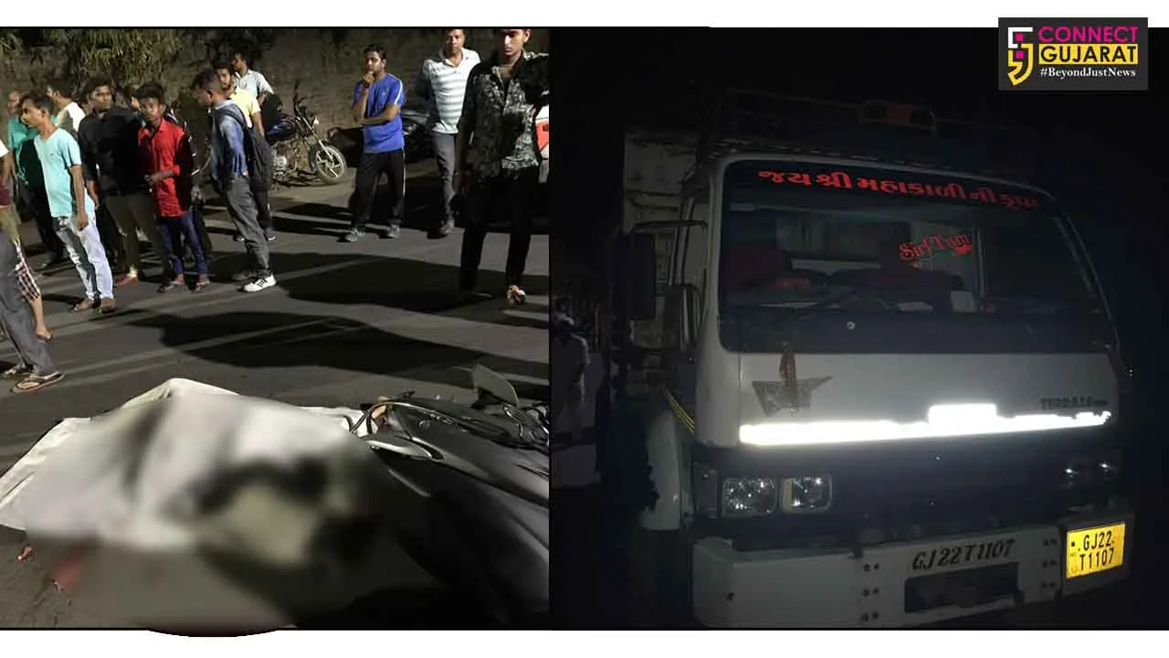 Girl died after knocked down by dumper in Vadodara