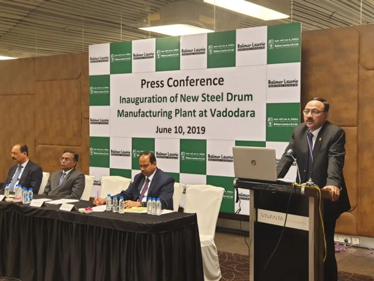 Inauguration of Balmer Lawrie's new Steel Drum Manufacturing Plant at Vadodara