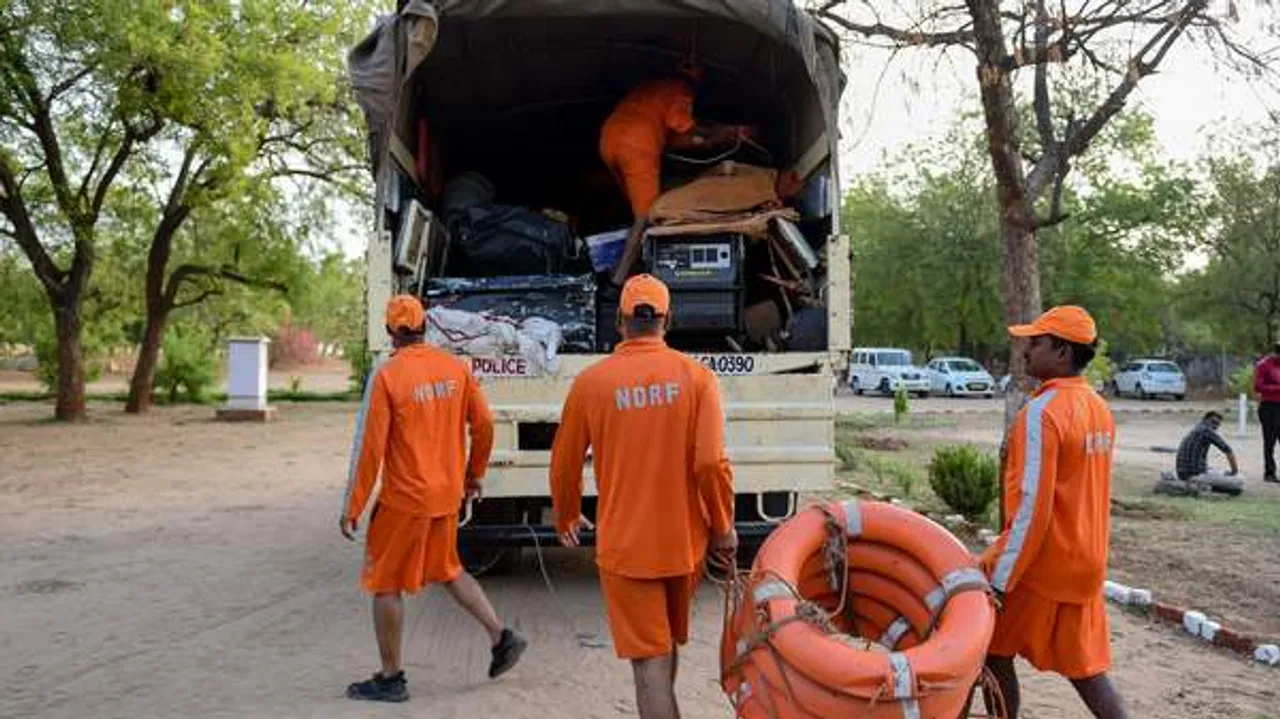 ARMY COLUMNS DEPLOYED FOR CYCLONE ‘VAYU’