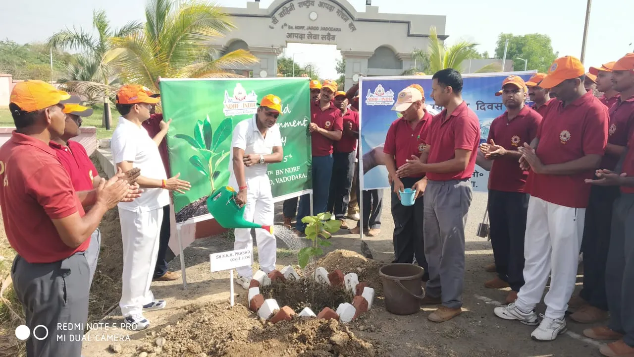 NDRF Jarod celebrate World Environment Day