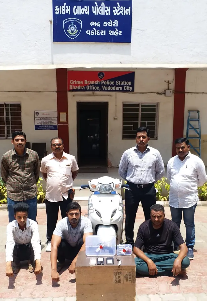 Vadodara crime branch foiled a robbery plan