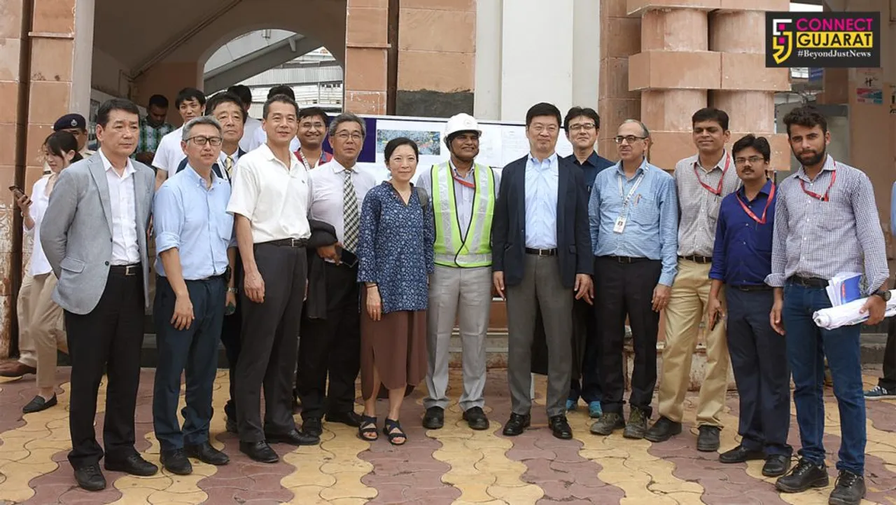 Visit of Masashi Adachi, Vice-Minister of Land, Infrastructure, Transportation & Toruism, Japan at NHSRCL Offices in Vadodara and Ahmedabad