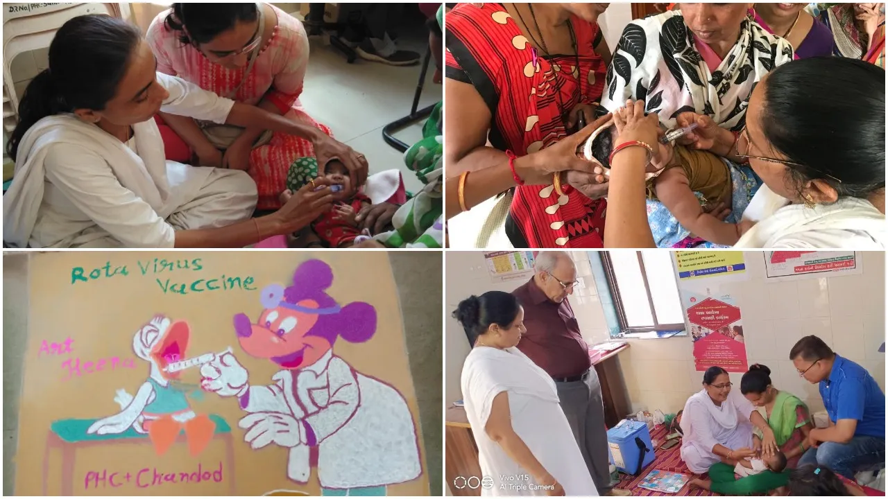 Rotavirus vaccination drive starts in Vadodara city and district