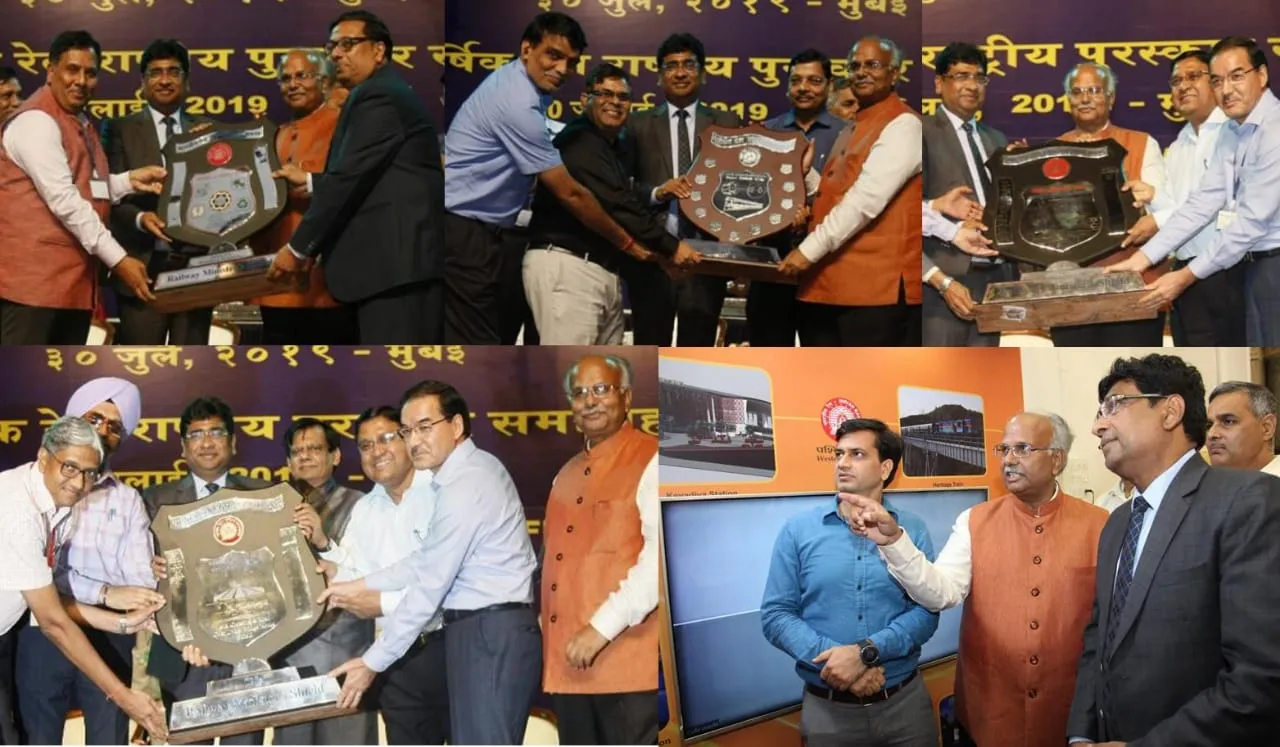 64th ANNUAL RAILWAY NATIONAL WEEK AWARDS HELD AT MUMBAI