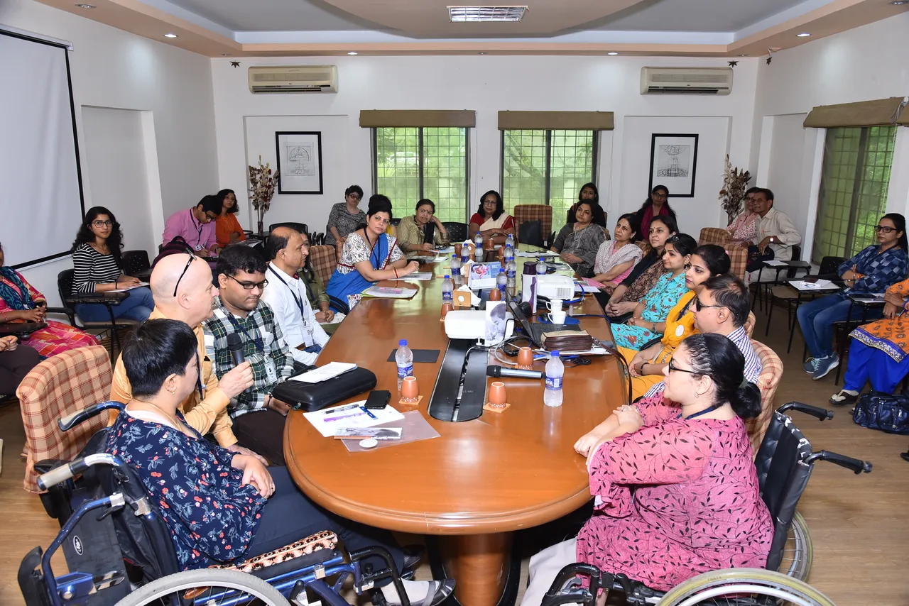 Group Discussion for perspectives of inclusive education organized by Consortium for Inclusive Education, Deepak Foundation