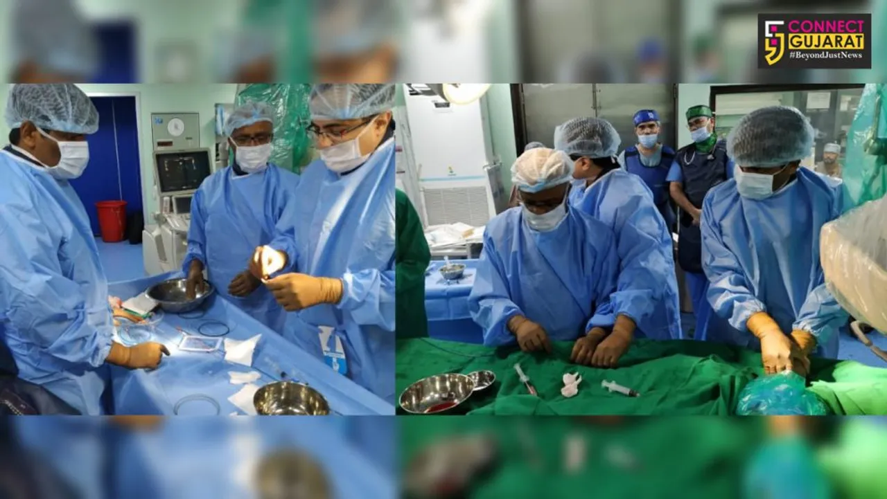 WESTERN RAILWAY’S JAGJIVAN RAM HOSPITAL PERFORMED A HIGH RISK ASD PROCEDURE TO AVOID OPEN HEART SURGERY IN A CHILD