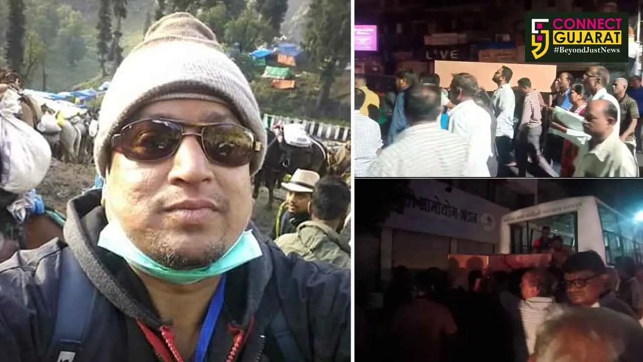 Amarnath pilgrim from Vadodara died after the darshan at the holy cave