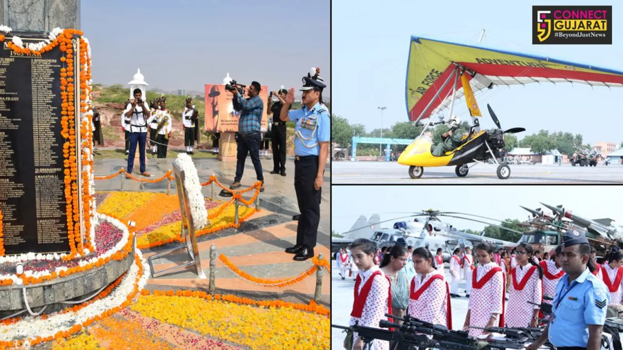 SWAC CELEBRATES 20TH ANNIVERSARY OF KARGIL VIJAY DIWAS AT AIR FORCE STATION JODHPUR