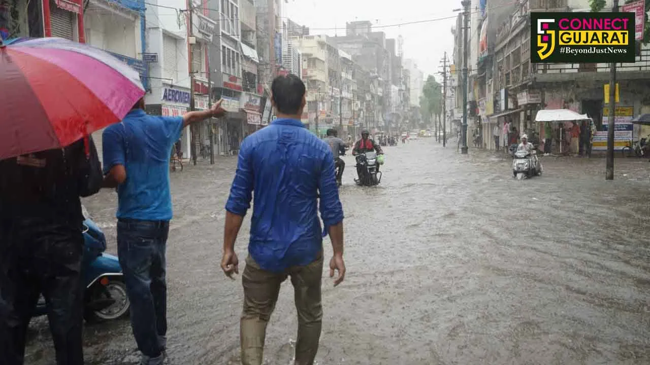 Heavy rains in Vadodara