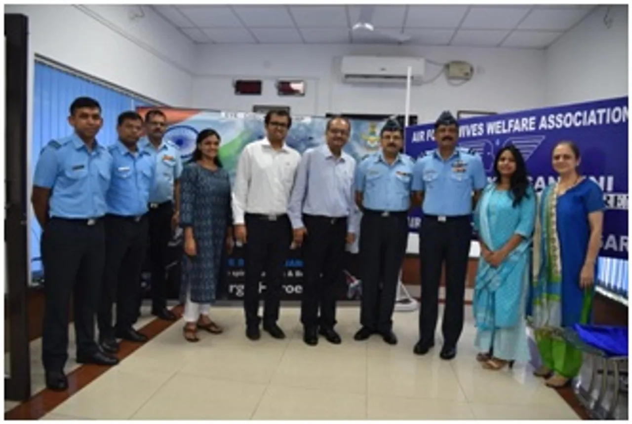 KARGIL VIJAY DIVAS EYE CHECKUP CAMP BY AIR FORCE STATION JAMNAGAR