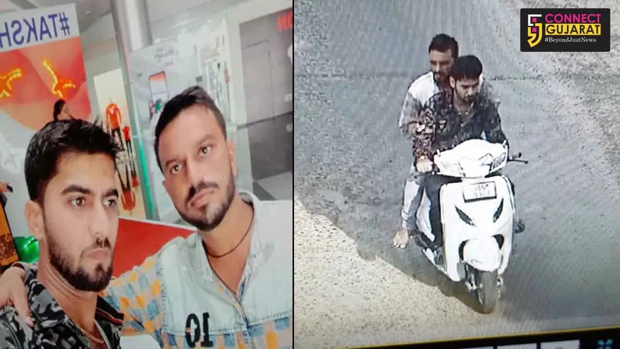 Vadodara police detained two for lured a mall employee to put a bag inside