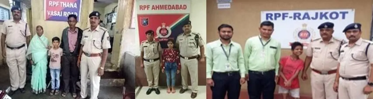 422 Children and 45 Women rescued in 2019 by W. RLY RPF