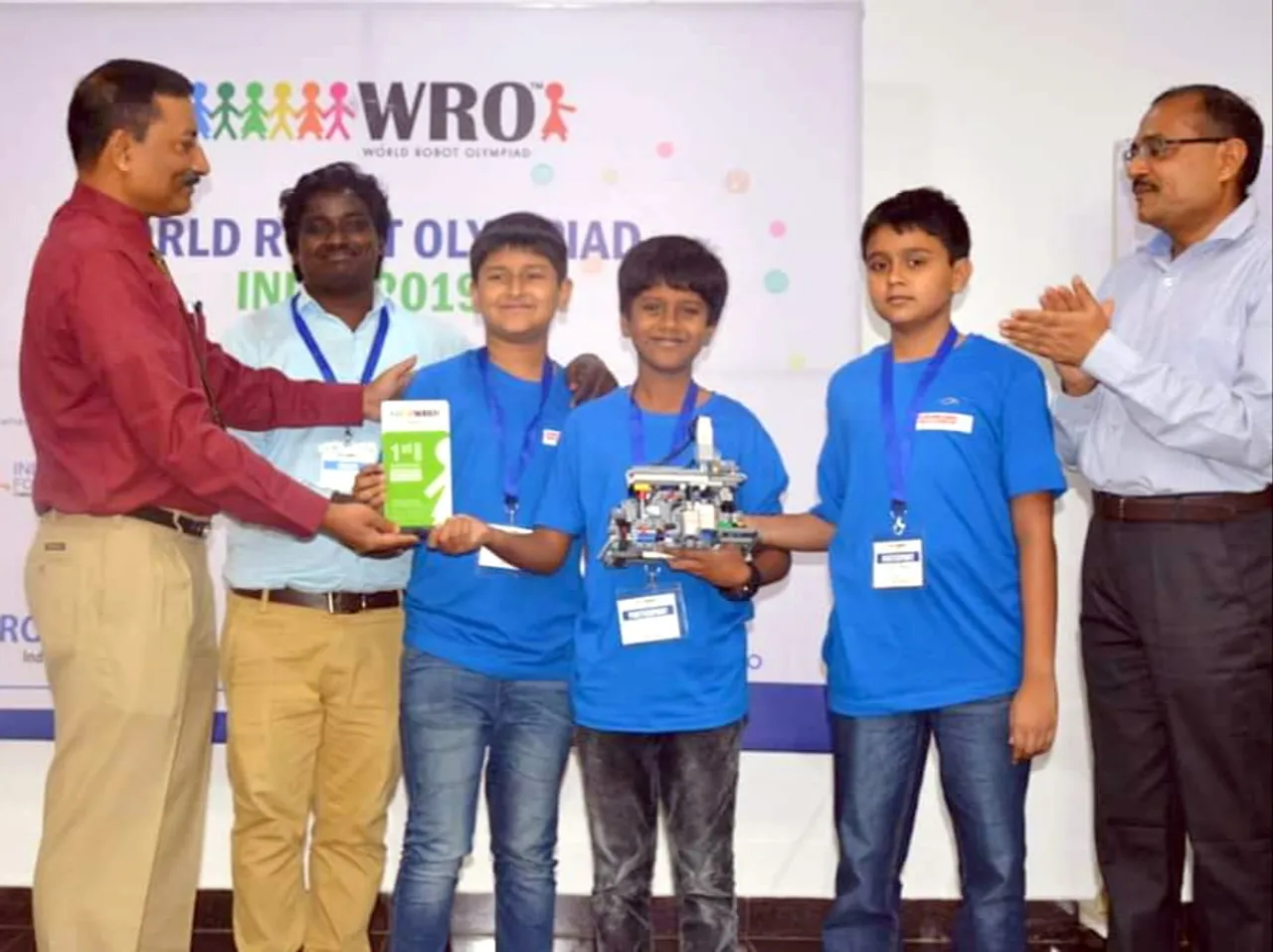 Kids from City Top Regionals in World Robotics Olympiad 2019